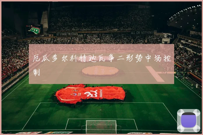 厄瓜多尔科特迪瓦争二形势中场控制